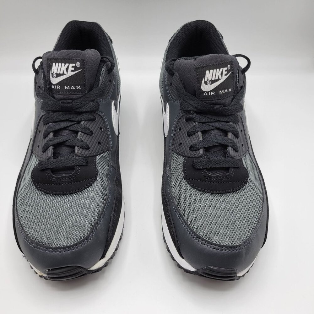 Nike Air Max 90 CN8490-002 Mens Sneakers Size 12 Black & Gray Like New - Picture 8 of 16
